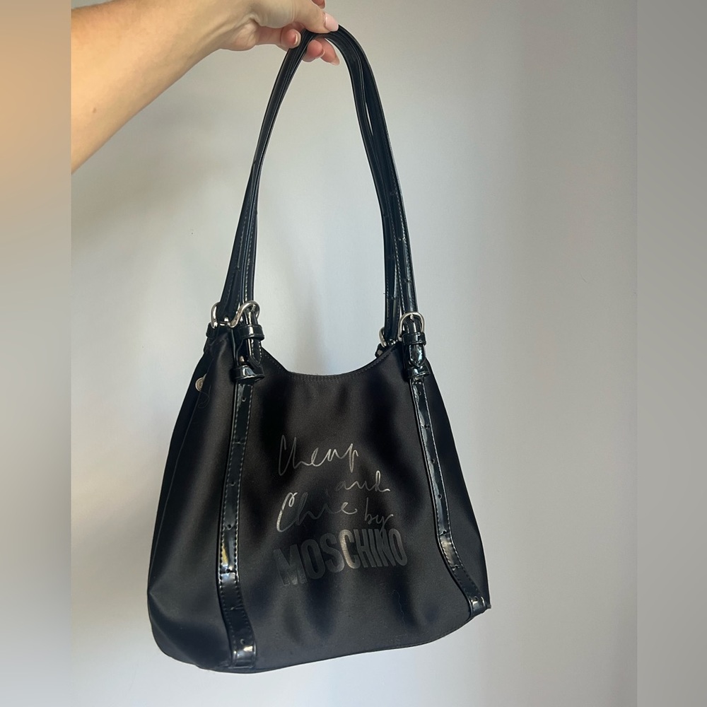 Moschino Black Shoulder Bag